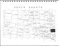 Soutlh Dakota State Map
